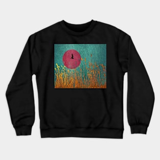 Black Bird Artwork Crewneck Sweatshirt